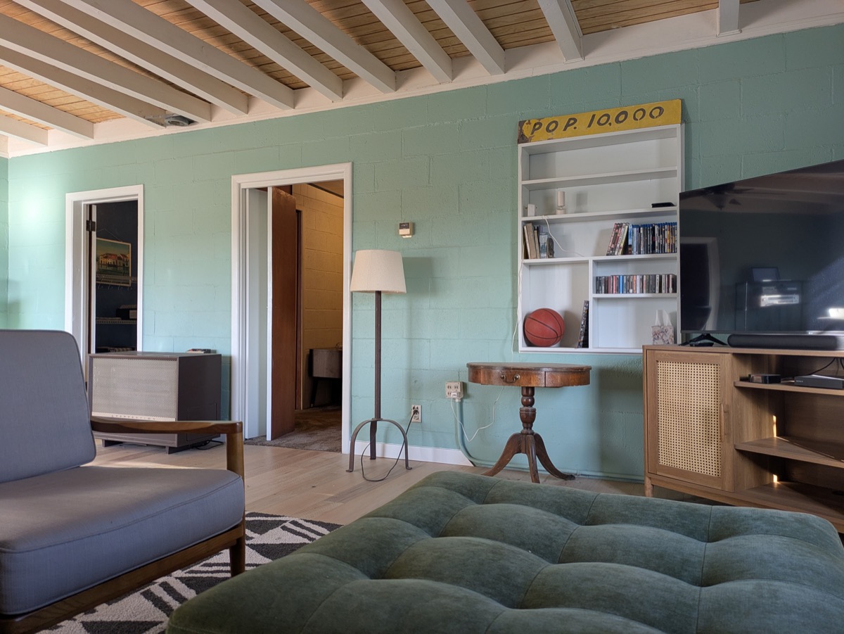 Living Room — bookcase